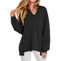 Lena | Black Oversized Hoodie