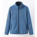 Lanna | Teddy Sherpa Jacket Blue