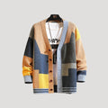 Amelia | Women’s Colorblock Button Knit Cardigan
