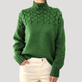 Emma | Women’s Cable High-Neck Sweater