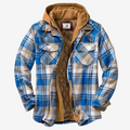 Santy | Flannel Jacket with Hood