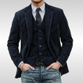 Shelby | Navy Corduroy Blazer