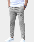 Spencer | Slim Chino Trousers Grey