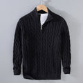 Blake | Men’s Half-Zip Pullover with Cable Pattern