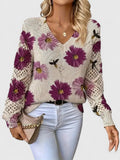 Bonnie | Floral Knitted Jumper