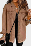 Evelyn | Overshirt Denim Brown