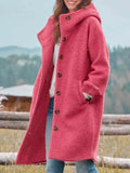 Amelie | Pink Hooded Coat