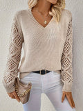 Fiona | V-Neck Knitted Sweater