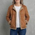 Ruby | Camel Suede Jacket