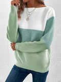 Sara | Colour Block Sweater