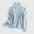 Nerida | High Neck Braided Jumper