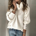 Wisteria | Roll Neck Jumper